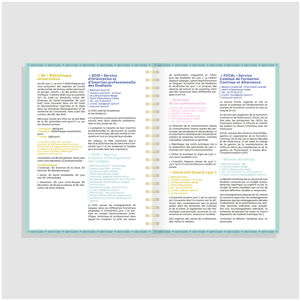 Agenda Université Lyon 1